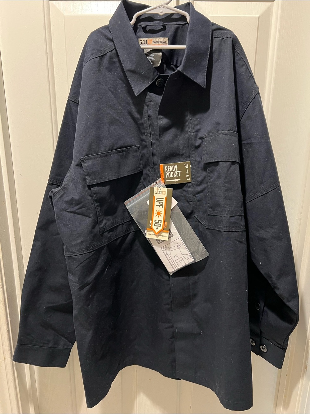 5.11 Tactical Navy Shirt Jacket with Utility Pockets
